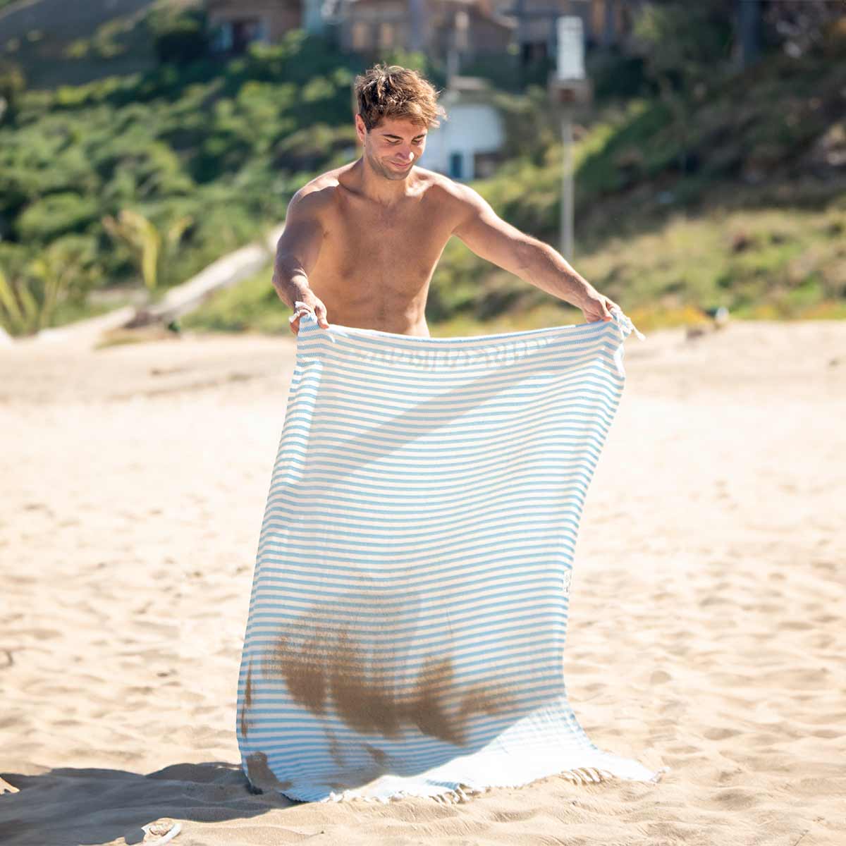 sand free beach towel turkish towel oversized quick dry sand repellant