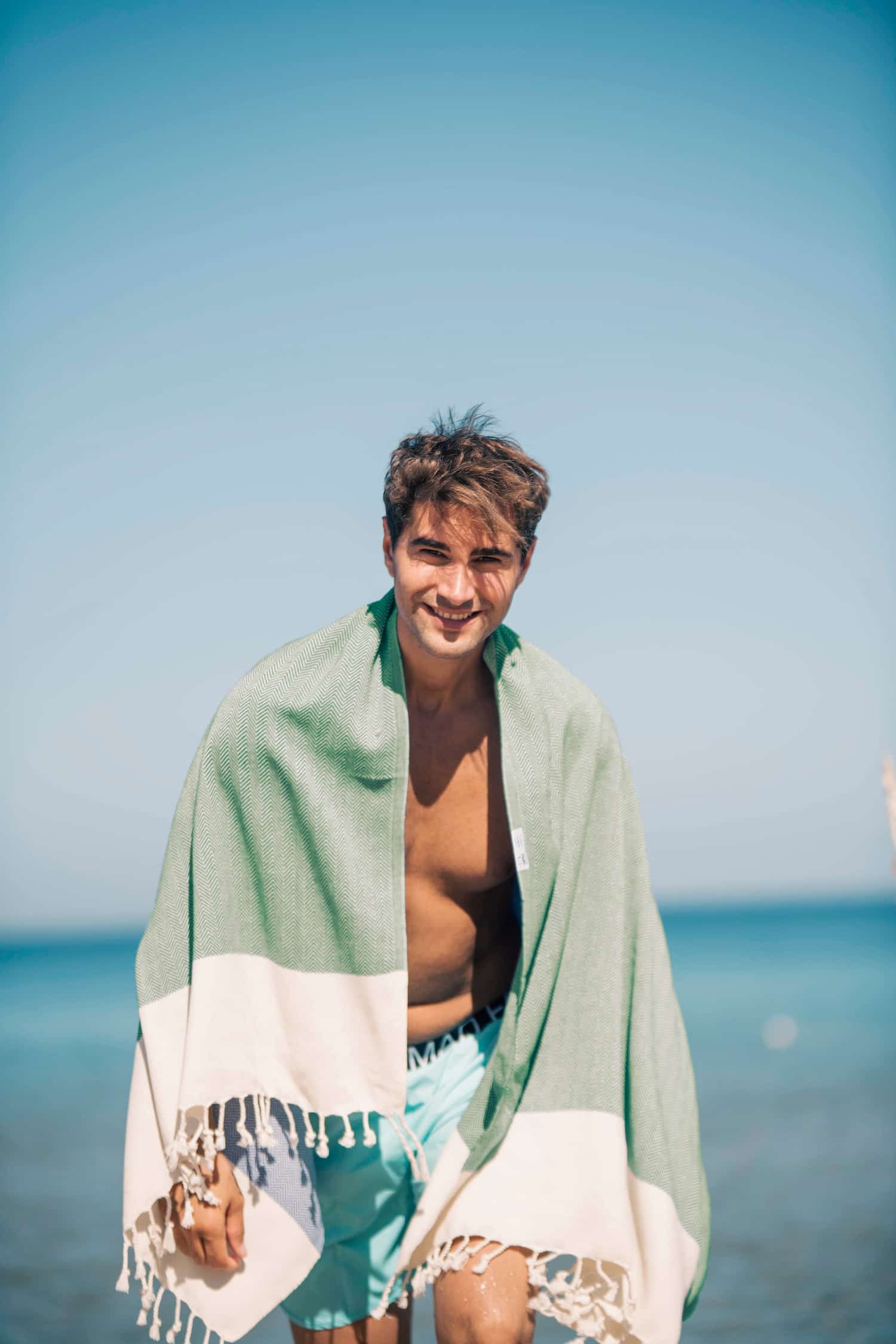 sage green turkish beach towels herringbone peshtemal towel sand free quick dry cotton