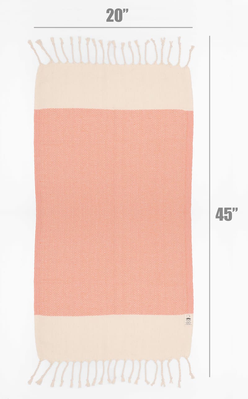 orange hand towel for bathroom turkish hand towels bath hand towel