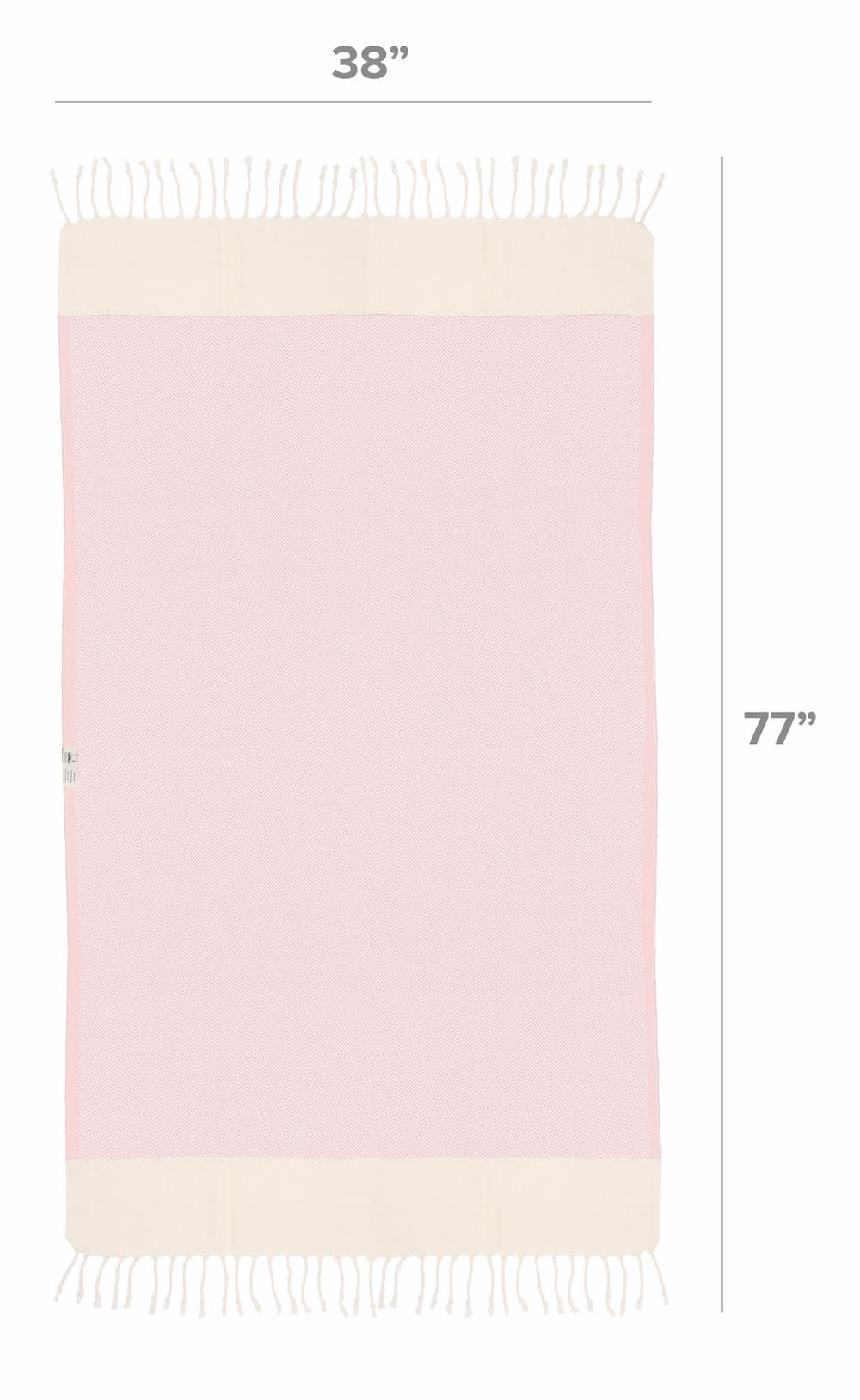 overiszed pink turkish beach towel herringbone peshtemal towels sand free quick dry cotton