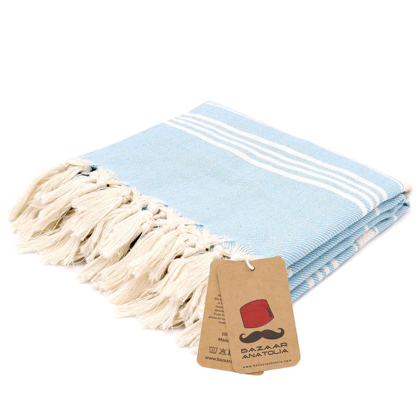 turquoise turkish beach towel stripe tassels fringe boho bath towels quick dry sand free cotton
