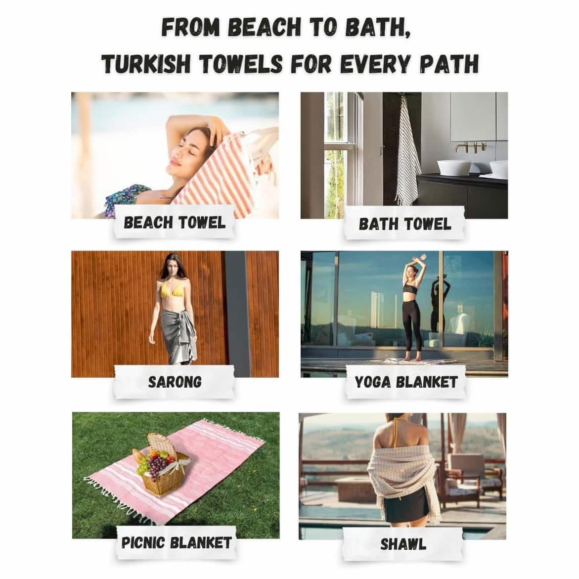 where to use turkish beach towels ot to use turkish towels