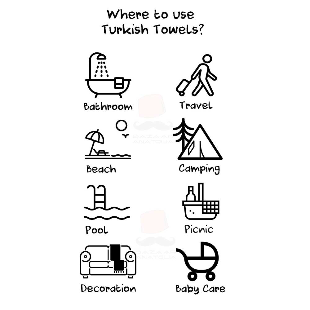 where to use turkish hand towels
