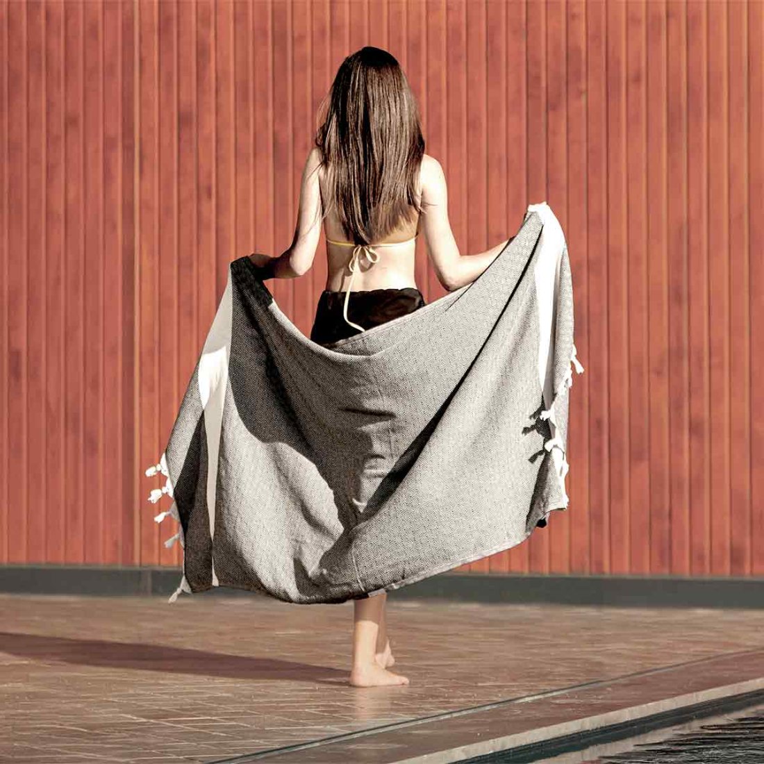 black beach towel oversized turkish towels diamond sand free quick dry