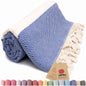 royal blue beach towel oversized turkish towels diamond sand free quick dry