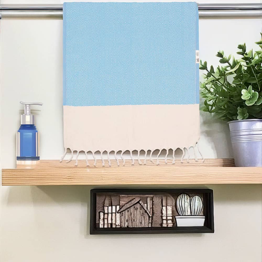 turquoise hand towel for bathroom turkish hand towels bath hand towel sky blue