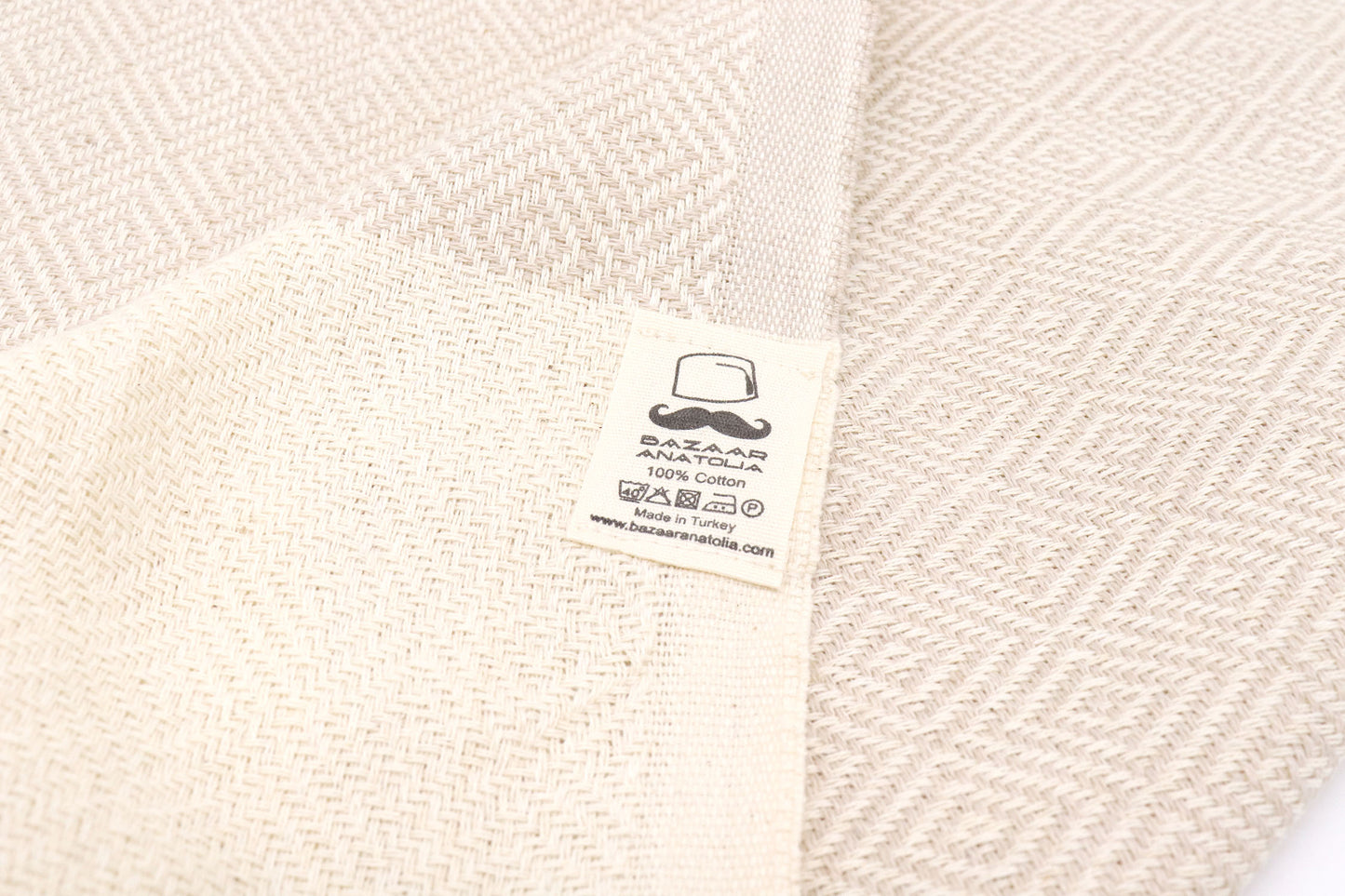Diamond Turkish Towel, Kitchen Towel, Tea Towel, Hand Towel
