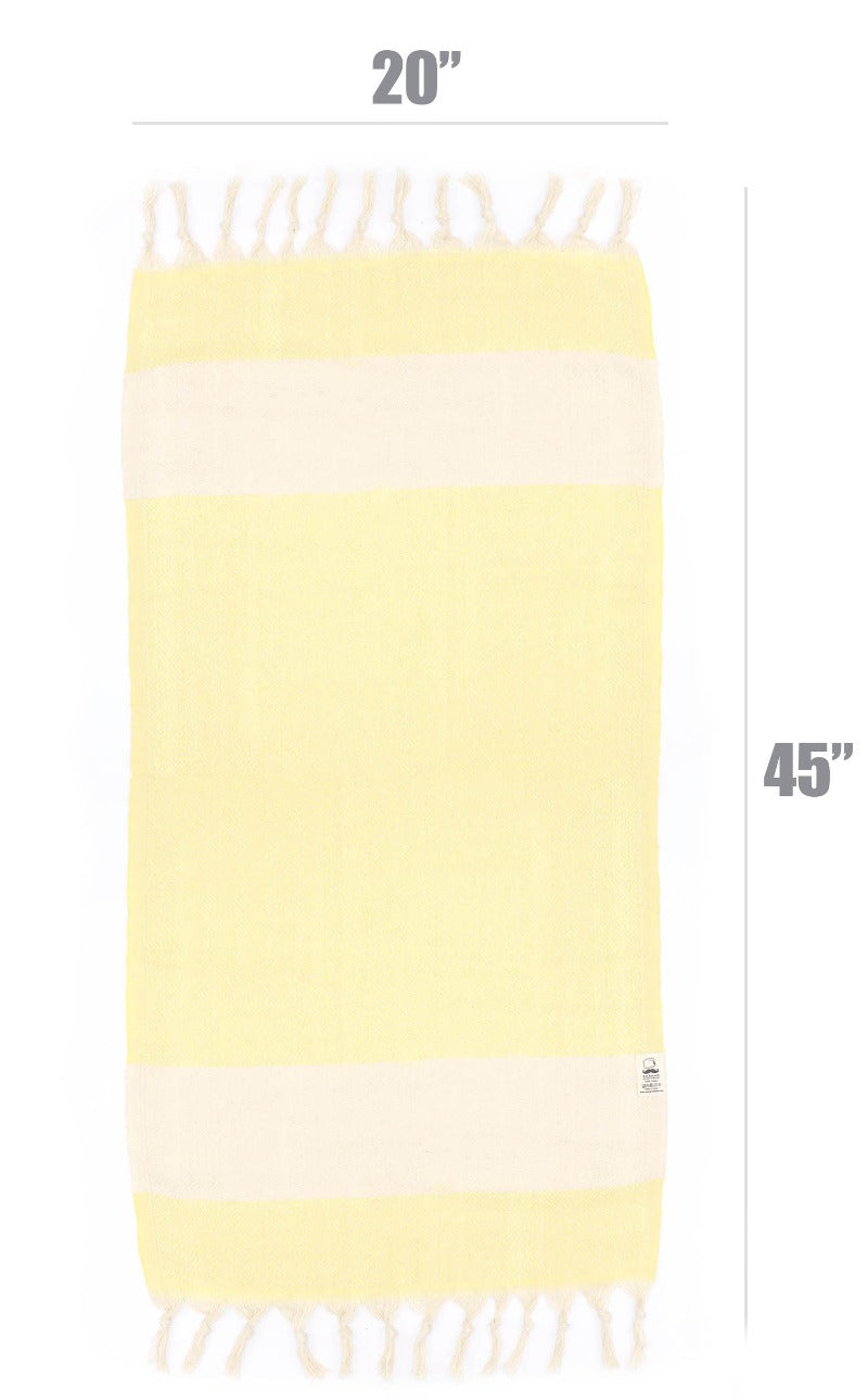 yellow hand towel for bathroom light turkish hand towels kitchen towels dishcloth diamond size