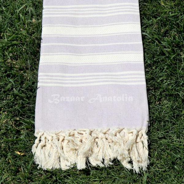 lilac turkish towel