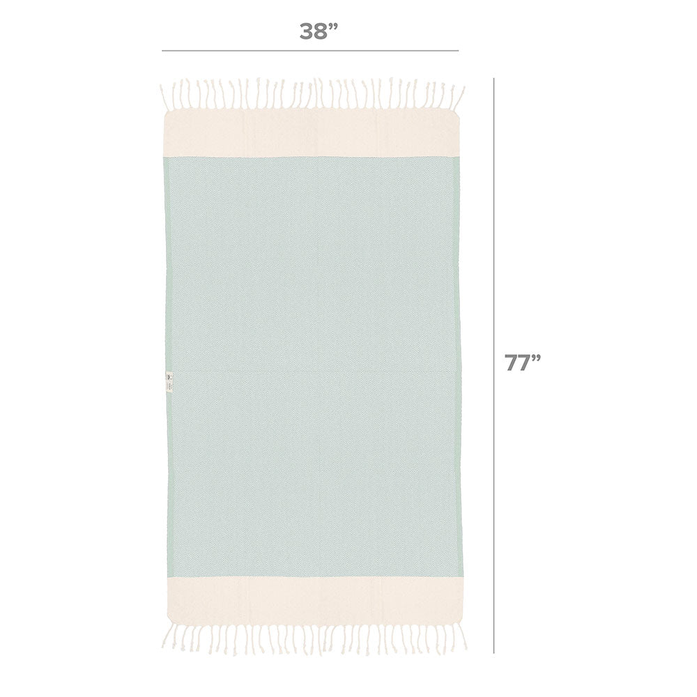 oversized mint turkish beach towel herringbone peshtemal towels sand free quick dry cotton teal beach towel