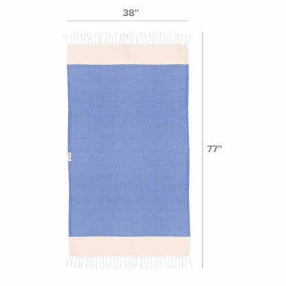 oversized royal blue turkish beach towel herringbone peshtemal towels sand free quick dry cotton dark blue turkish towel