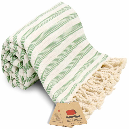 sage green striped turkish towel beach towels olive moss