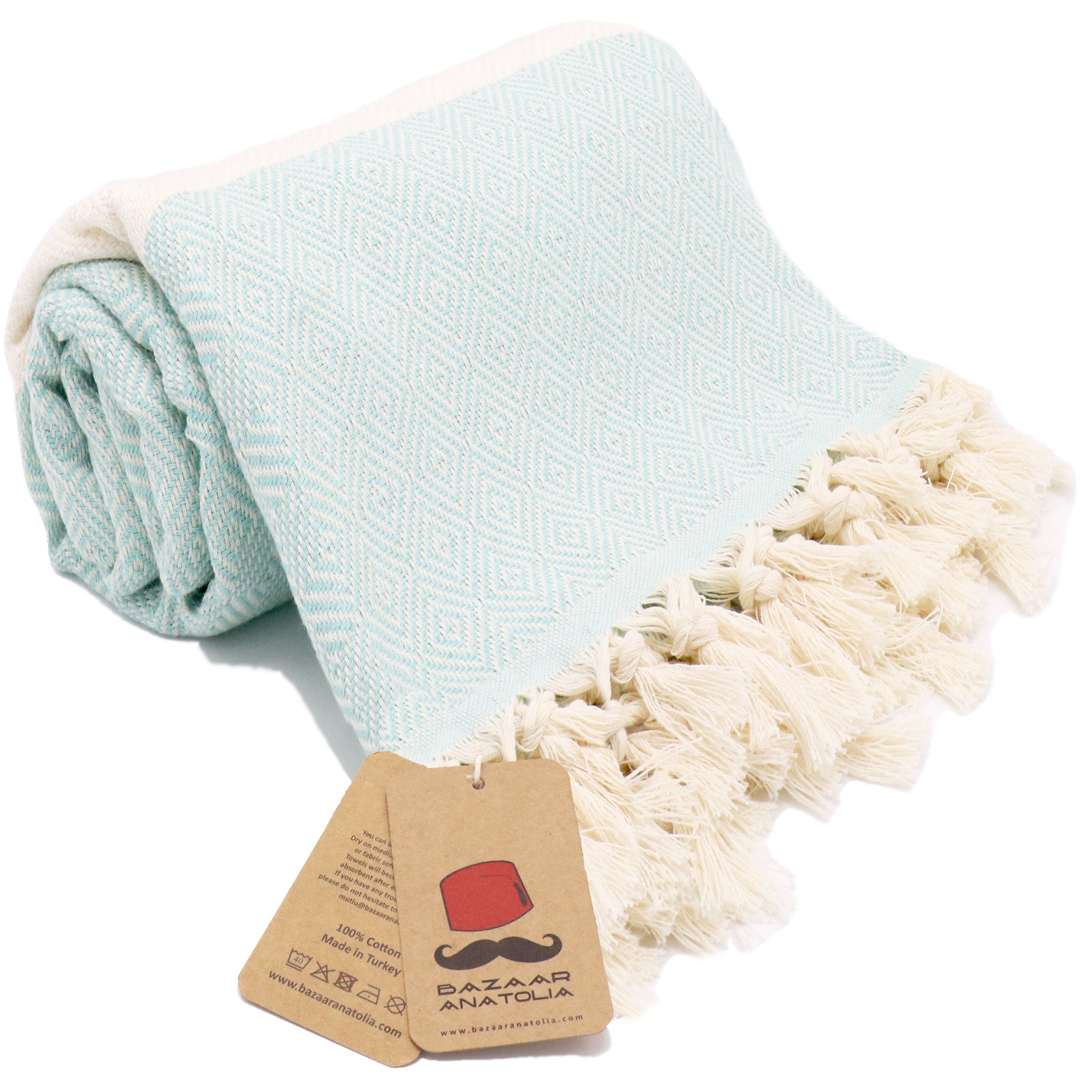 Diamond Turkish Towel, Kitchen Towel, Tea Towel, Hand Towel – Bazaar  Anatolia