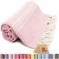 pink turkish beach towels stripe turkish towel oversized quick dry sand free