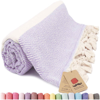lilac beach towel oversized turkish towels diamond sand free quick dry lavender towel