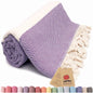 purple beach towel oversized turkish towels diamond sand free quick dry