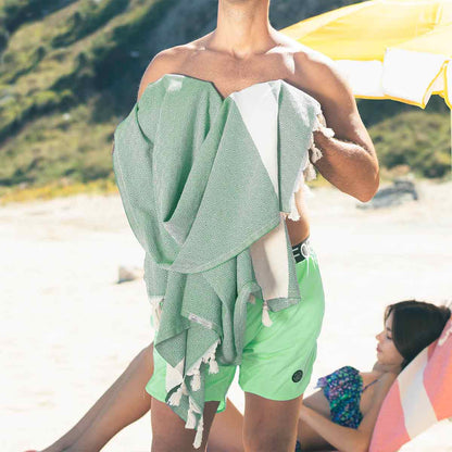 sage green beach towel oversized turkish towels diamond sand free quick dry
