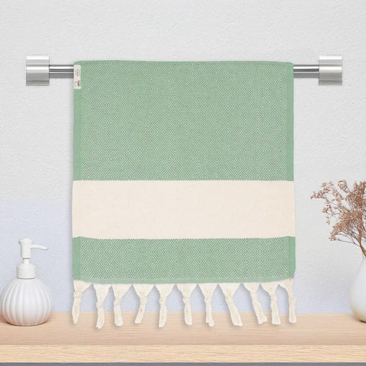 sage green turkish hand towel for bathroom olive green kitchen towel discloth tea towel decor