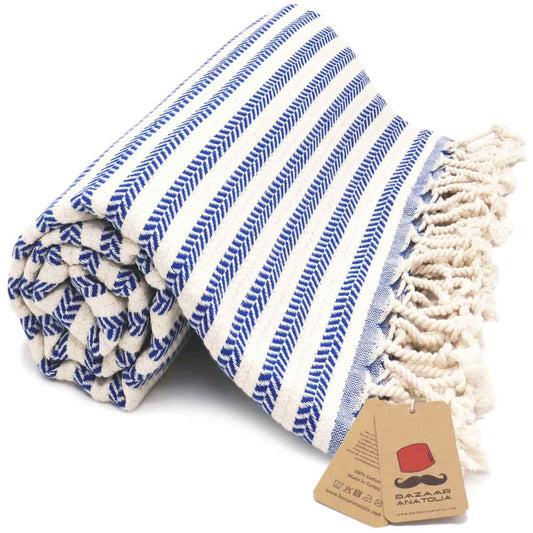 royal blue turkish towel dark blue beach towels bath towels oversized striped