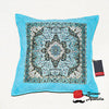 Turkish Kilim Pillow Cover (Turquoise) - Bazaar Anatolia
 - 1