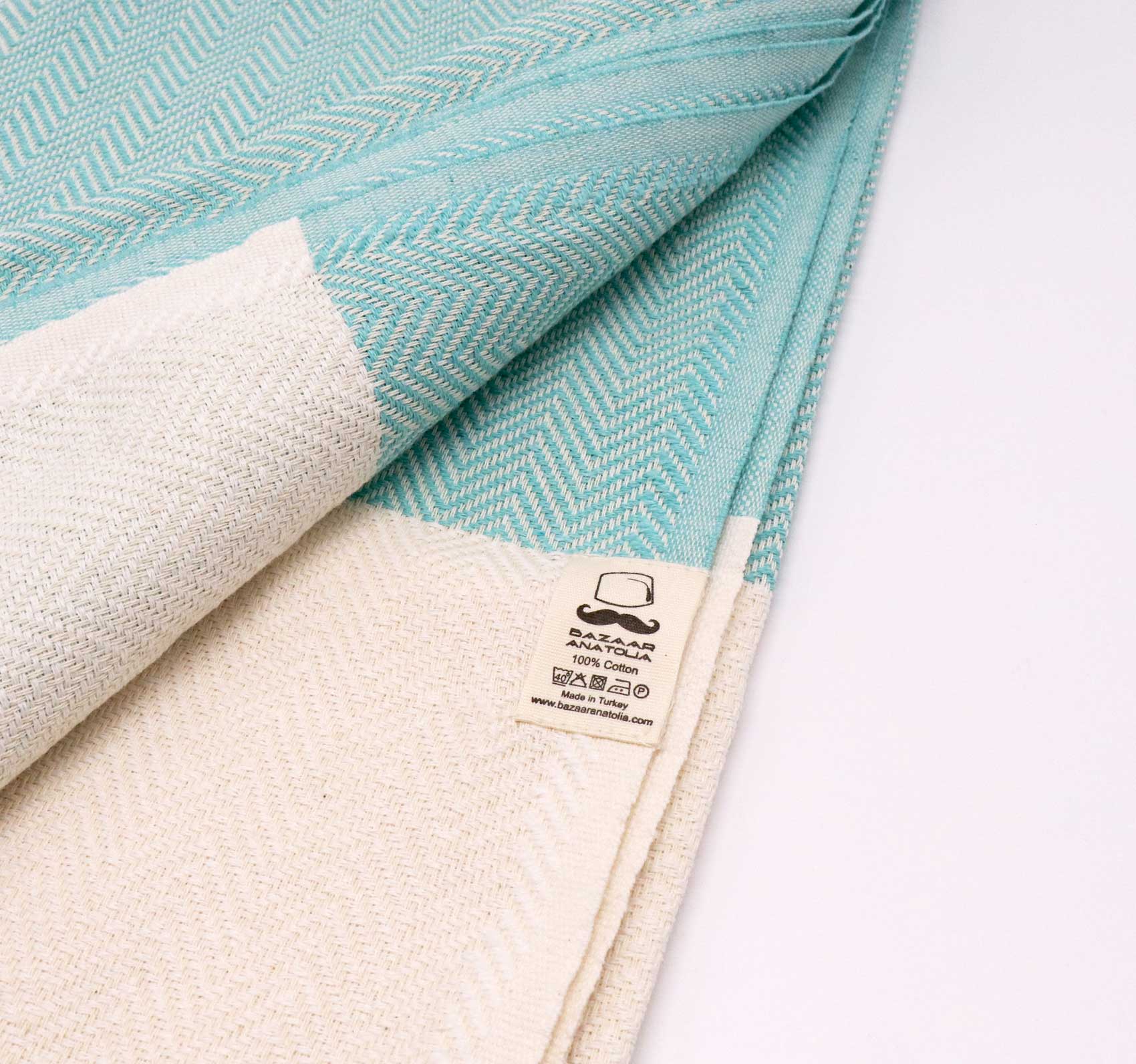 Herringbone Turkish Towel, Kitchen Towel, Tea Towel, Hand Towel – Bazaar  Anatolia