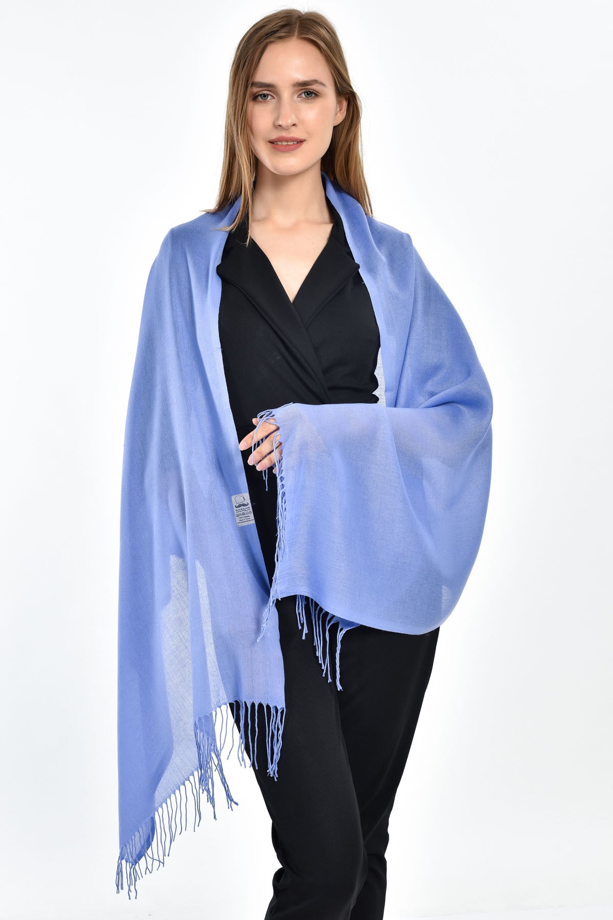 Pashmina Scarf, Shawl Wrap 78"x28" (70x200cm) - Maroon