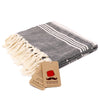 black turkish beach towel stripe tassels fringe boho bath towels quick dry sand free cotton
