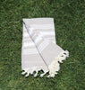 beige turkish towel